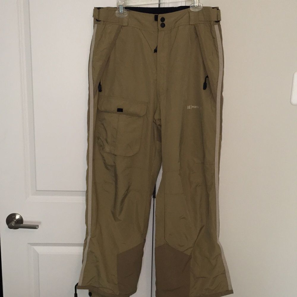 American eagle performance insulated ski winter waterproof snowboard pants-L LG